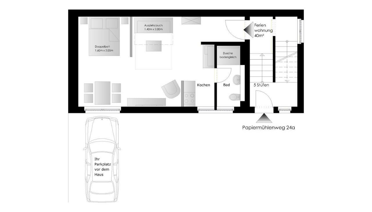 Apartment Papiermuehle24 Erfurt Luaran gambar